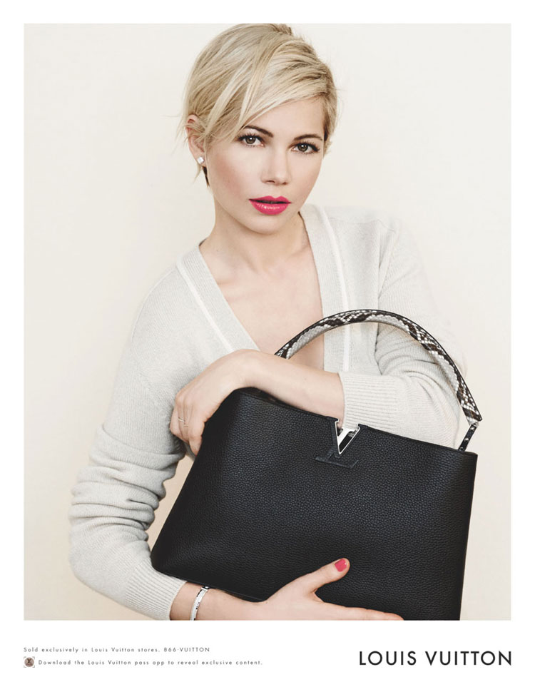 Michelle Williams for Louis Vuitton Spring 2014 Ad Campaign | Tom + Lorenzo