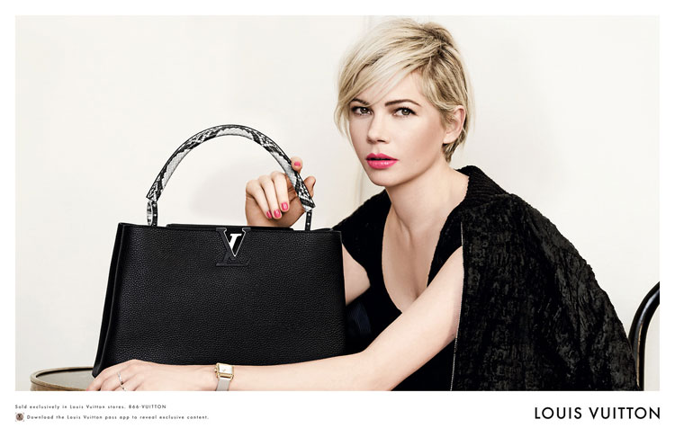 Michelle Williams for Louis Vuitton Spring 2014 Ad Campaign | Tom + Lorenzo