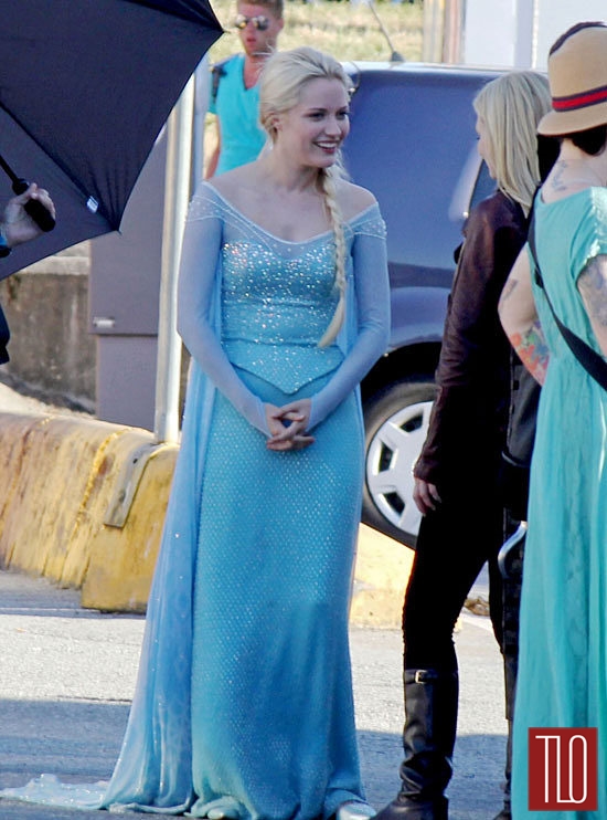 Georgina Haig As Elsa From Frozen For Once Upon A Time Tom Lorenzo 