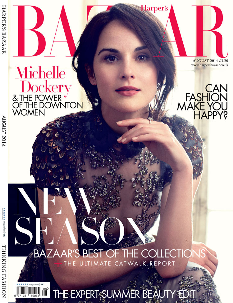 Harper-Bazaar-UK-August-2014-Downton-Abbey-Magazine-Editorials-Laura-Carmichael-Michelle-Dockery-Lily-James-Tom-Lorenzo-Site-TLO (5)
