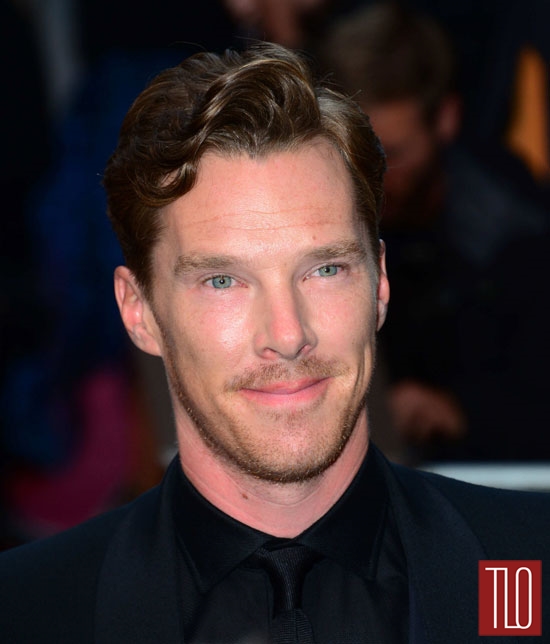 BENEDICT CUMBERBATCH in Spencer Hart at the 2014 GQ Men of the.