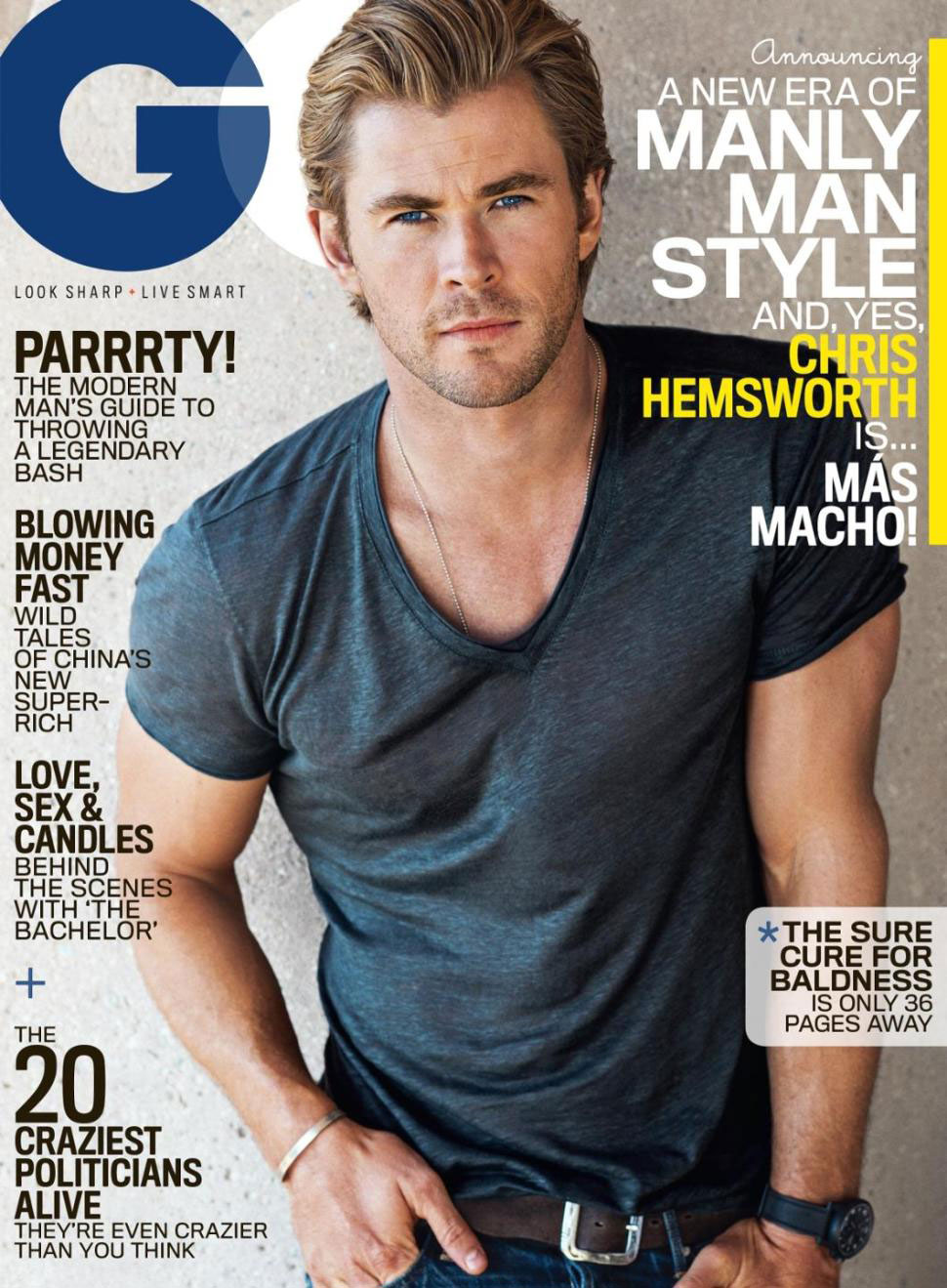 Chris Hemsworth for GQ Magazine