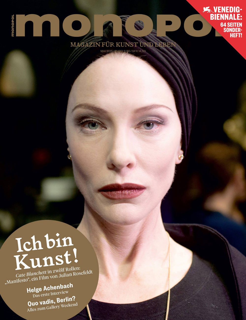 Cover Girl: Cate Blanchett for