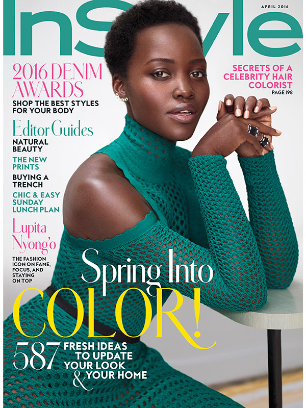 Cover Girl: Lupita Nyong'o for InStyle Magazine