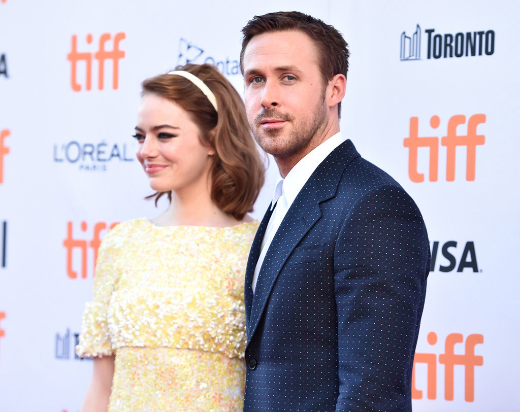 Emma Stone and Ryan Gosling at the 2016 Toronto ...