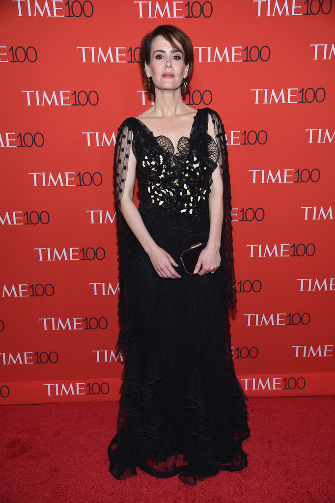 Sarah Paulson In Rodarte At The Time 100 Gala In Or Out