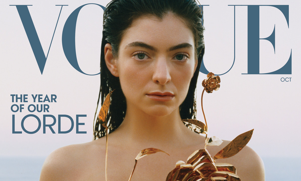 Lorde Covers Vogue S October Issue Tom Lorenzo