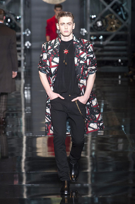 Versace Fall 2014 Menswear Collection | Tom + Lorenzo