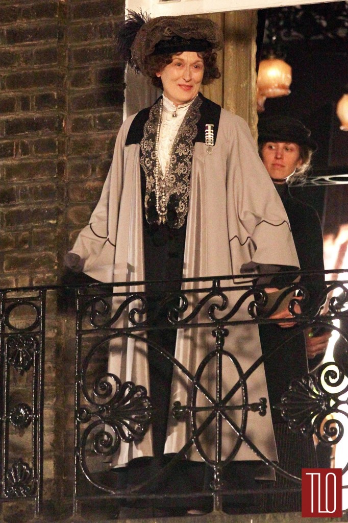 Meryl Streep on the Set of 