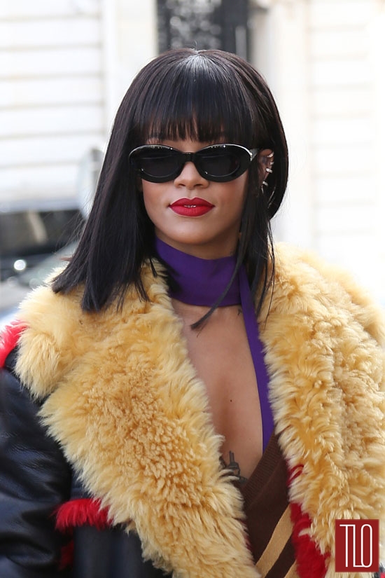 Everyone Wants to Be: Rihanna at the Miu Miu Fall 2014 Fashion Show ...