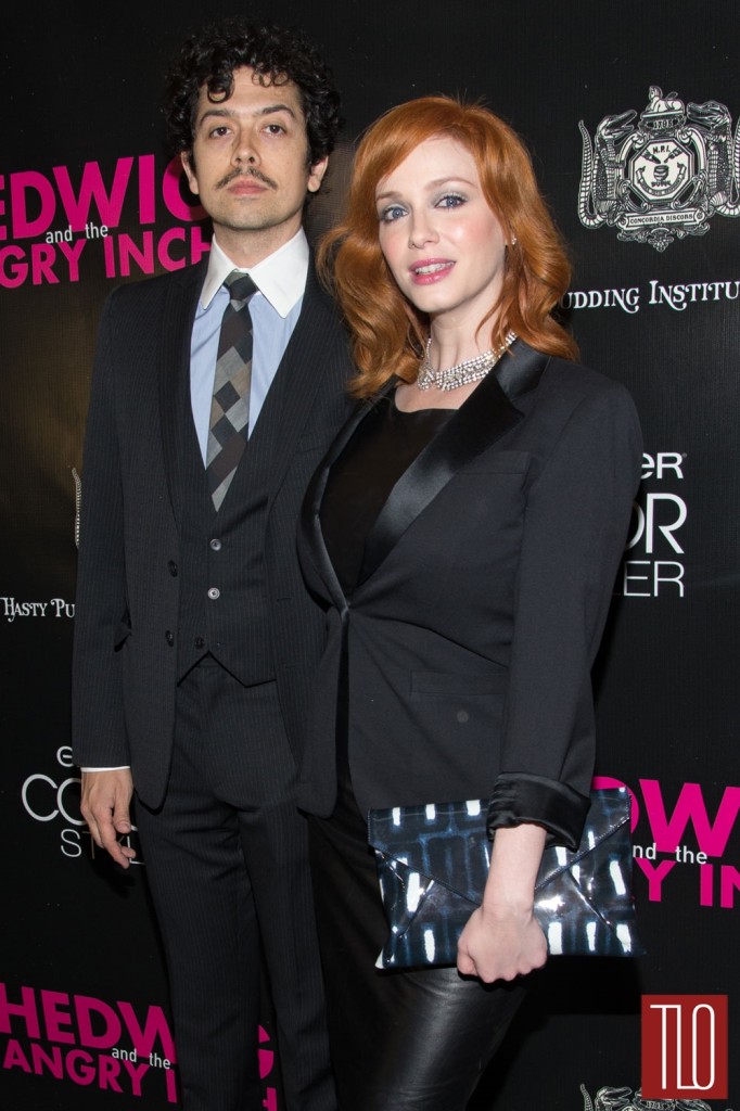 Pairs Division: Geoffrey Arend and Christina Hendricks at the "Hedwig