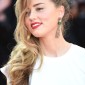 Amber Heard in Vionnet at the "Two Days, One Night" Cannes Premiere