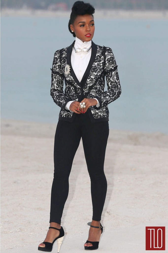 Janelle Monáe at the Chanel Cruise Spring 2015 Photo Call - Tom + Lorenzo