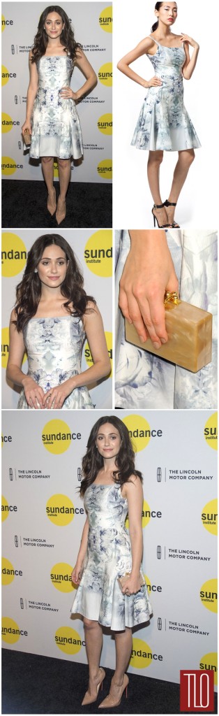 Emmy Rossum in Katharine Kidd at the 2014 Sundance Institute New York