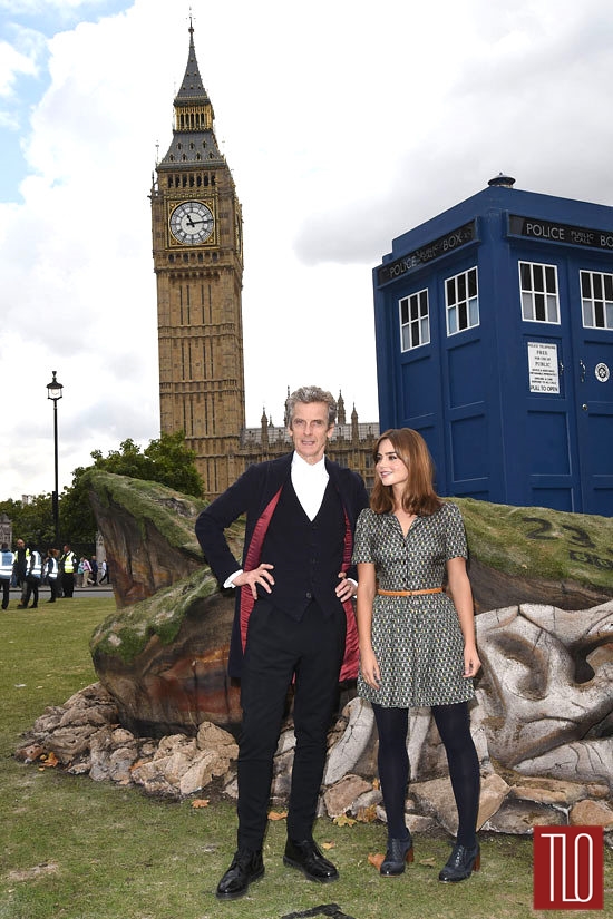 Jenna-Coleman-Peter-Capaldi-Doctor-Who-TV-Series-London-Photocall-Tom-Lorenzo-Site-TLO (5)