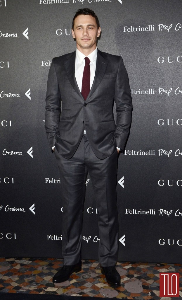 James Franco in Gucci at "The Director Inside the House of Gucci