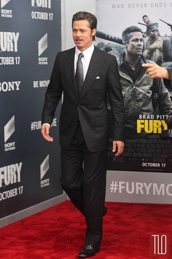 Brad-Pitt-Fury-Washington-DC-Movie-Premiere-Red-Carpet-Fashion-Tom-Ford-Tom-LOrenzo-Site-TLO (5)