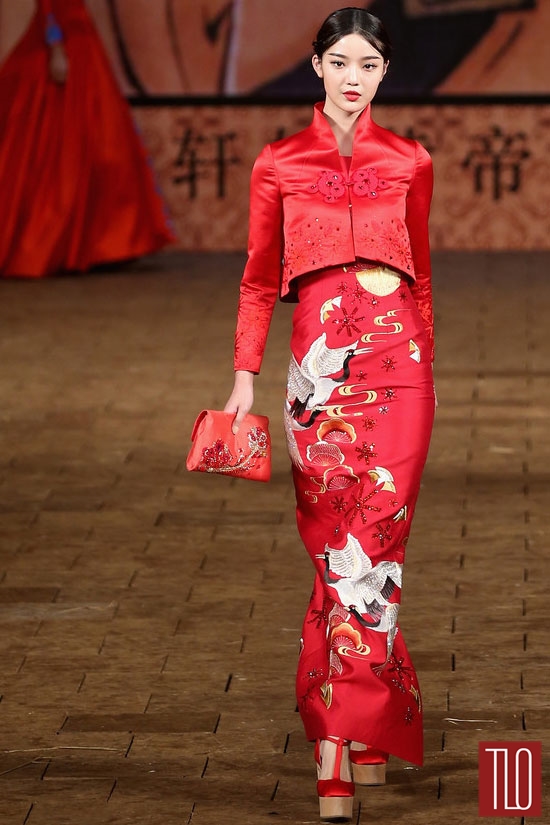 China-Fashion-Week-Spring -2015-Zhan-Zhifeng (12)