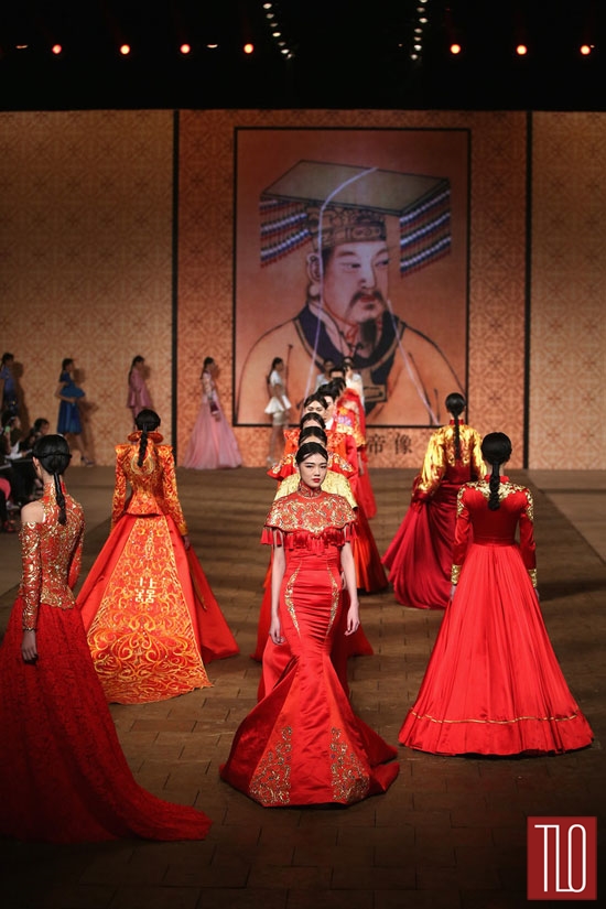 China-Fashion-Week-Spring -2015-Zhan-Zhifeng (14)
