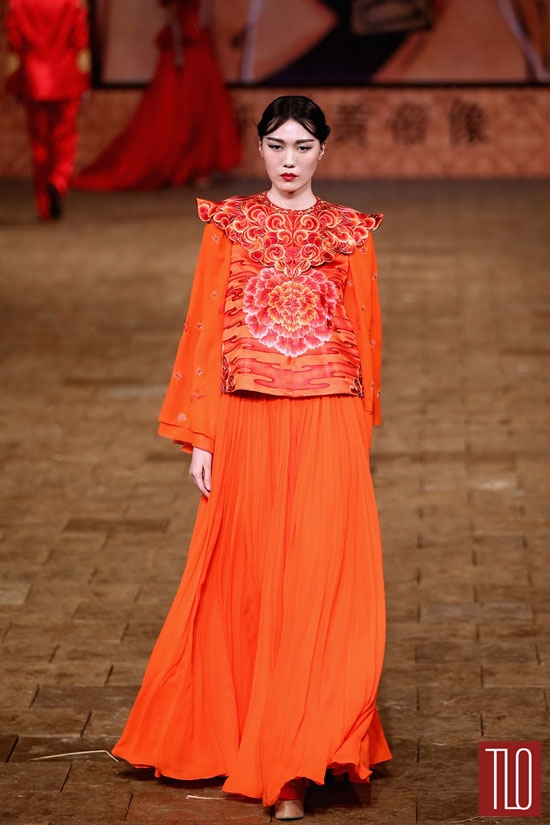 China-Fashion-Week-Spring -2015-Zhan-Zhifeng (7)