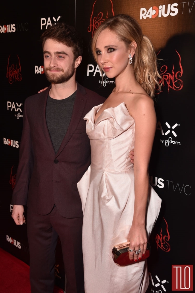 Daniel Radcliffe And Juno Temple At The Horns La Premiere Tom Lorenzo