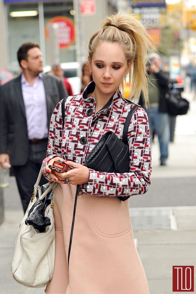 Juno Temple In Louis Vuitton In New York City Tom Lorenzo 7785