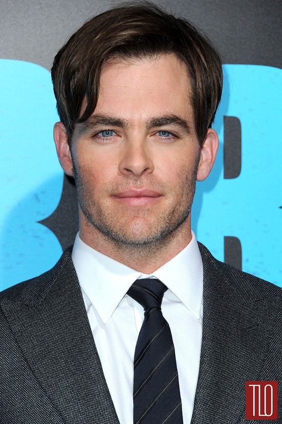 Chris Pine In Giorgio Armani At The 