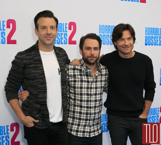 Jason bateman charlie day jason hi-res stock photography and