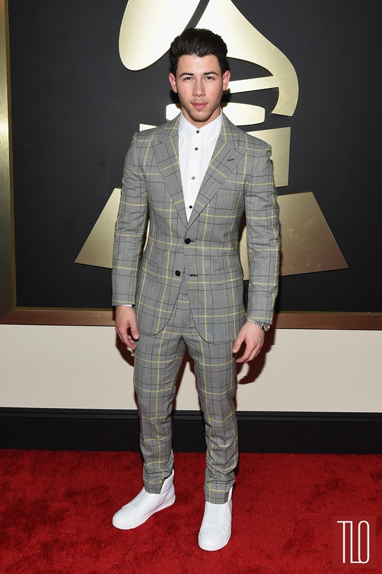 8-2015-Grammy-Awards-Red-Carpet-Rundown-Nick Jonas