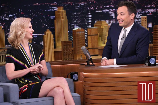 January Jones in Preen on 