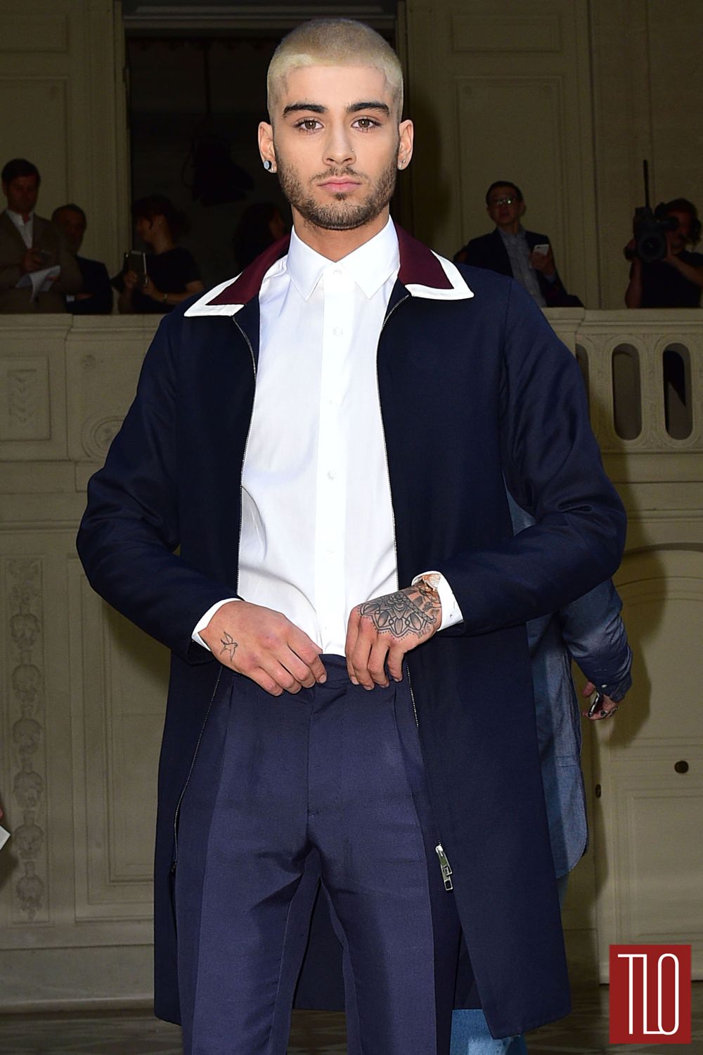 Zayn Malik at the Valentino Spring 2016 Menswear Fashion Show | Tom