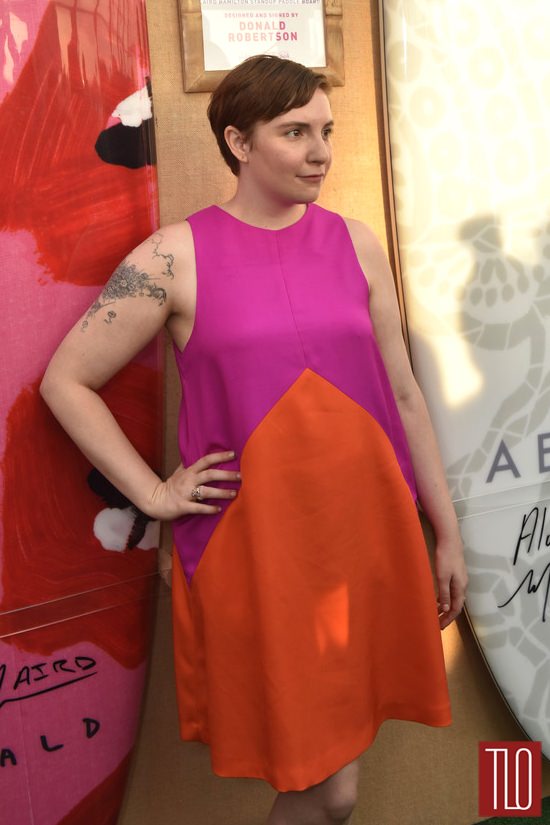 Lena-Dunham-Paddle-Party-Pink-Event-Fashion-Lisa-Perry-Tom-Lorenzo-Site-TLO (3)