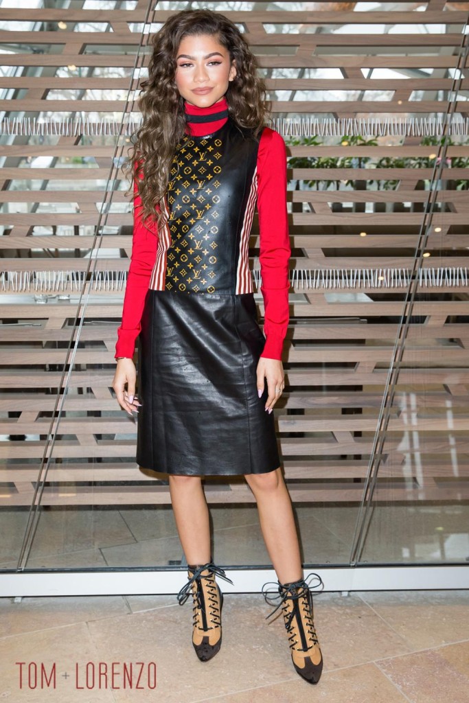 Zendaya Coleman At The Louis Vuitton Fall 2016 Show Tom Lorenzo