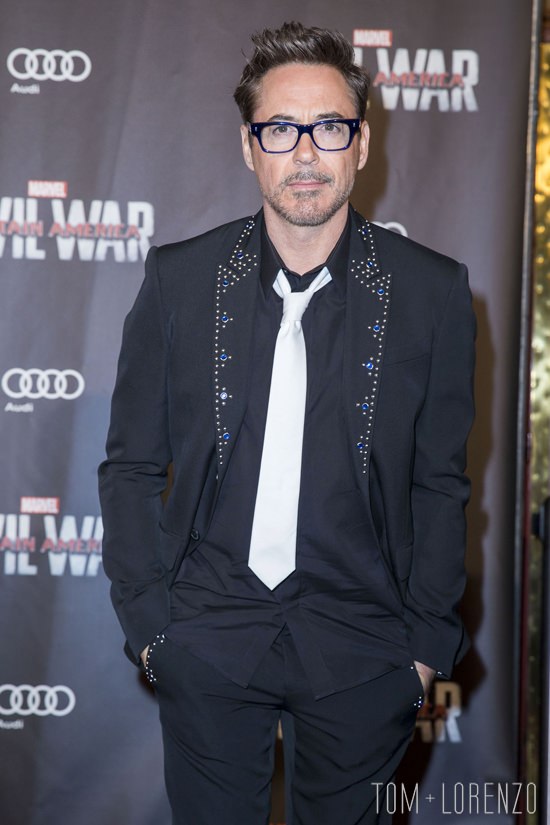 52028325 Celebrities attend 'Captain America: Civil War' Premiere at Le Grand Rex on April 18, 2016 in Paris, France. Celebrities attend 'Captain America: Civil War' Premiere at Le Grand Rex on April 18, 2016 in Paris, France. Pictured: Robert Downey Jr. FameFlynet, Inc - Beverly Hills, CA, USA - +1 (310) 505-9876 RESTRICTIONS APPLY: USA ONLY
