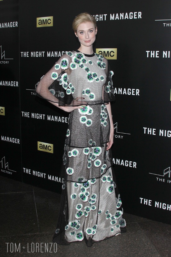 April 5, 2016: Elizabeth Debicki attending the premiere of AMC's 'The Night Manager' at The DGA Theater in Los Angeles, California. Mandatory Credit: INFphoto.com Ref: infusny-244/mpi23/MediaPunch