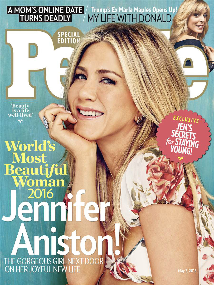 Jennifer Aniston Named People Magazine's World's Most ...