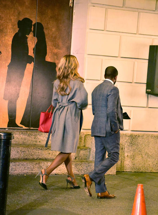 156307, Laverne Cox and Dule Hill filming the tv series Doubt in front of the Richard Rodgers Theatre. New York, New York - Sunday August 28 2016. Photograph: © Darla Khazei, PacificCoastNews. Los Angeles Office (PCN): +1 310.822.0419 UK Office (Photoshot): +44 (0) 20 7421 6000 sales@pacificcoastnews.com FEE MUST BE AGREED PRIOR TO USAGE