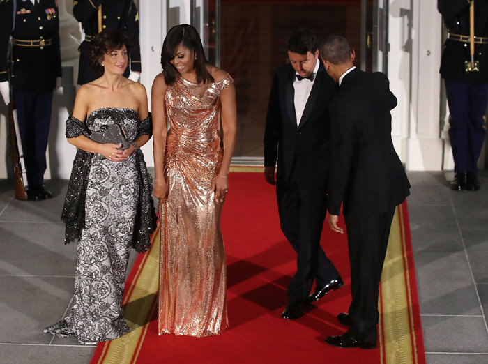 Michelle Obama a frappé fort...pour son dernier dîner d'Etat