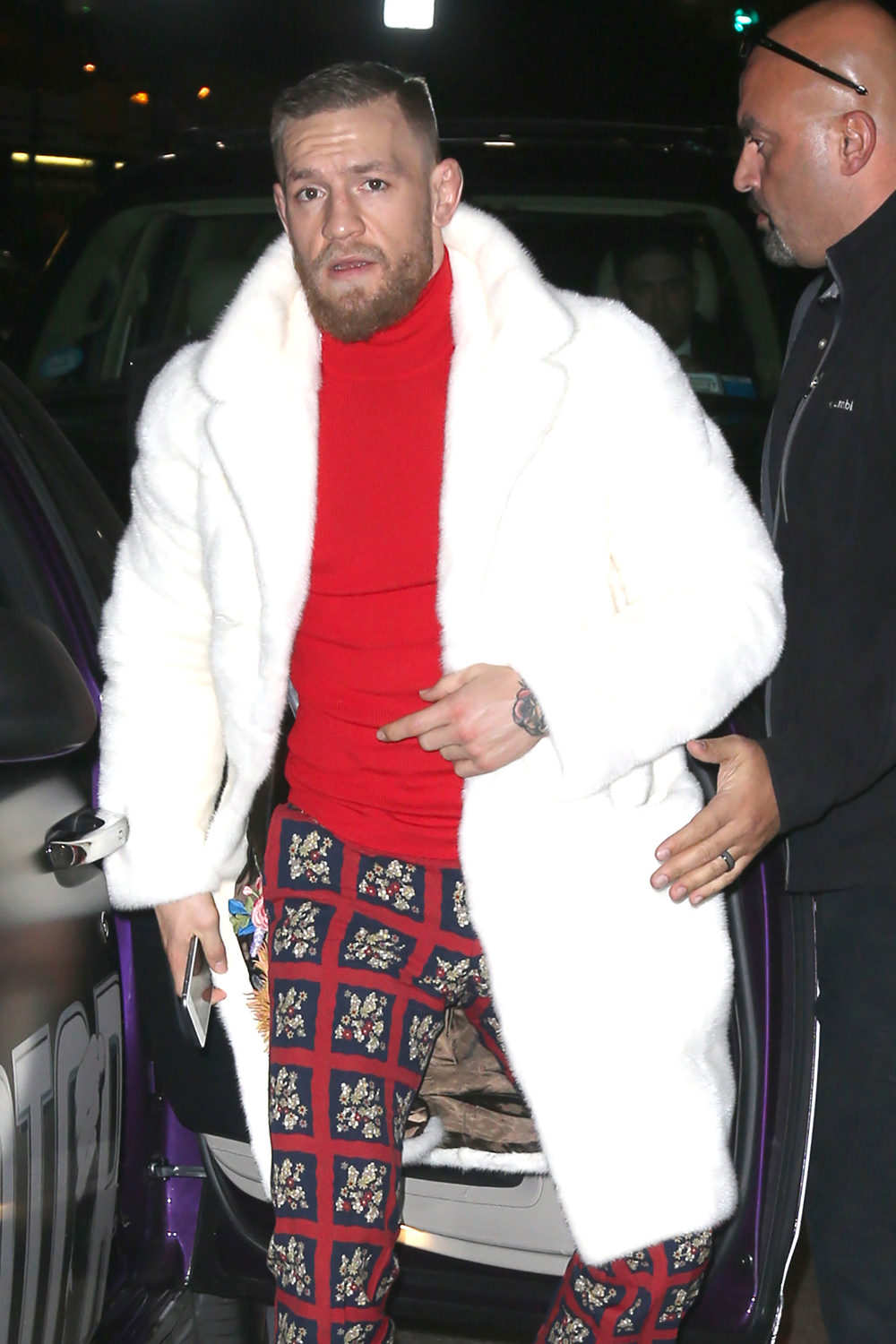 forum teenagere Moralsk Conor McGregor Leaves a Press Conference in NYC in Gucci - Tom + Lorenzo