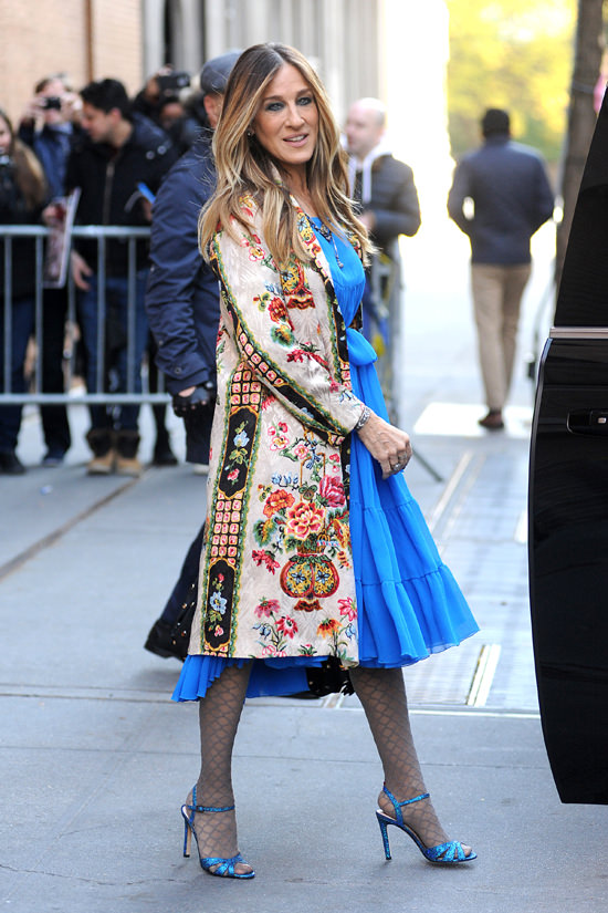 Sarah Jessica Parker Carries It Forward Heading into 