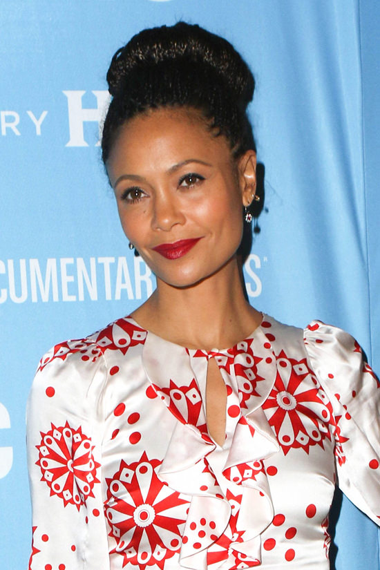 Style Double Shot: Thandie Newton in NYC  Tom + Lorenzo