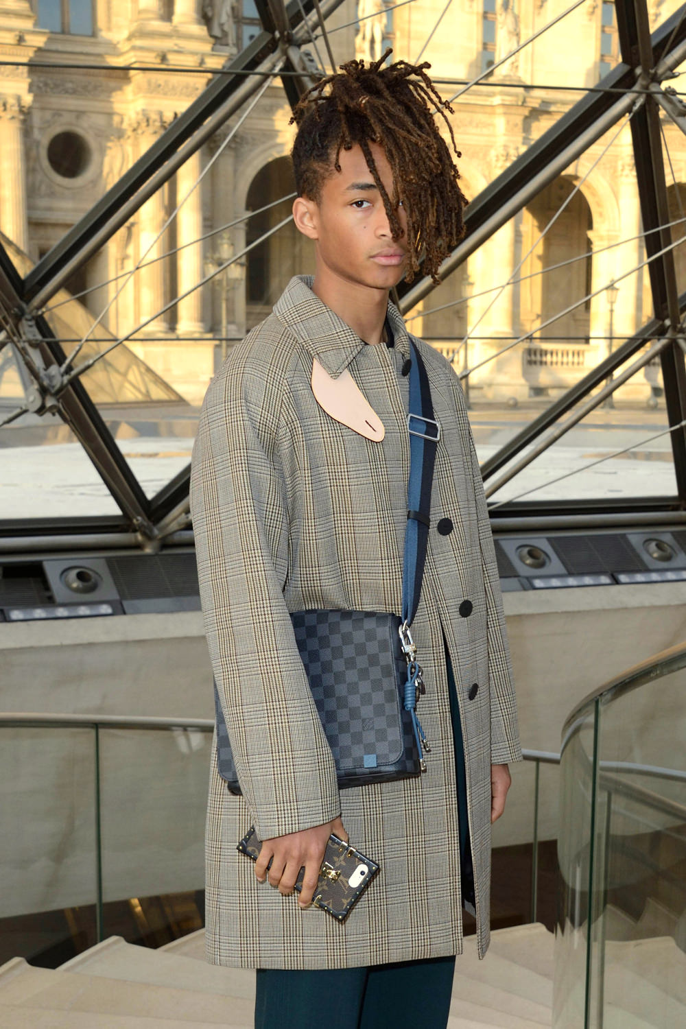 Jaden Smith Makes a Statement at the Louis Vuitton Fall 2017 Fashion ...