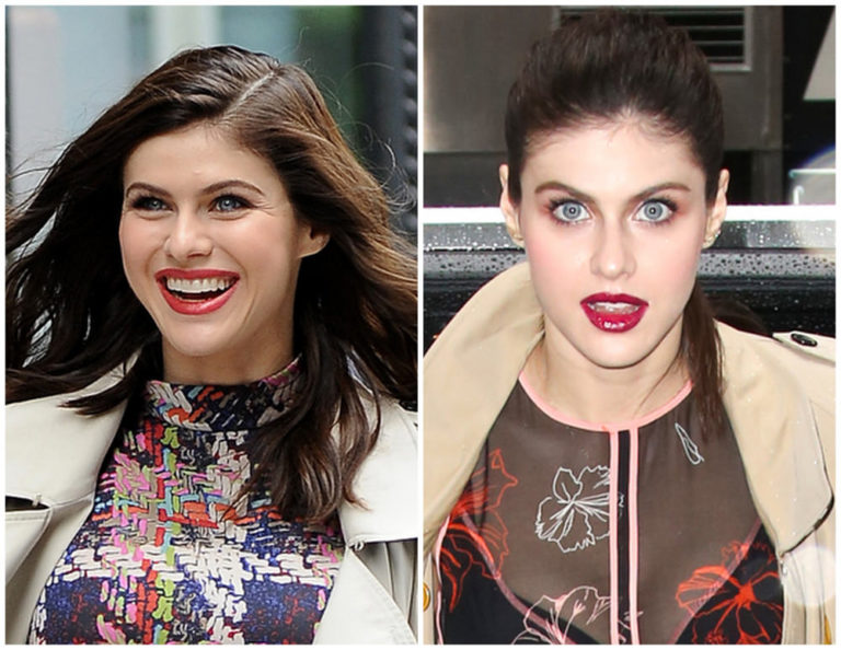 Style File: Alexandra Daddario Grabs Her Coat in NYC.