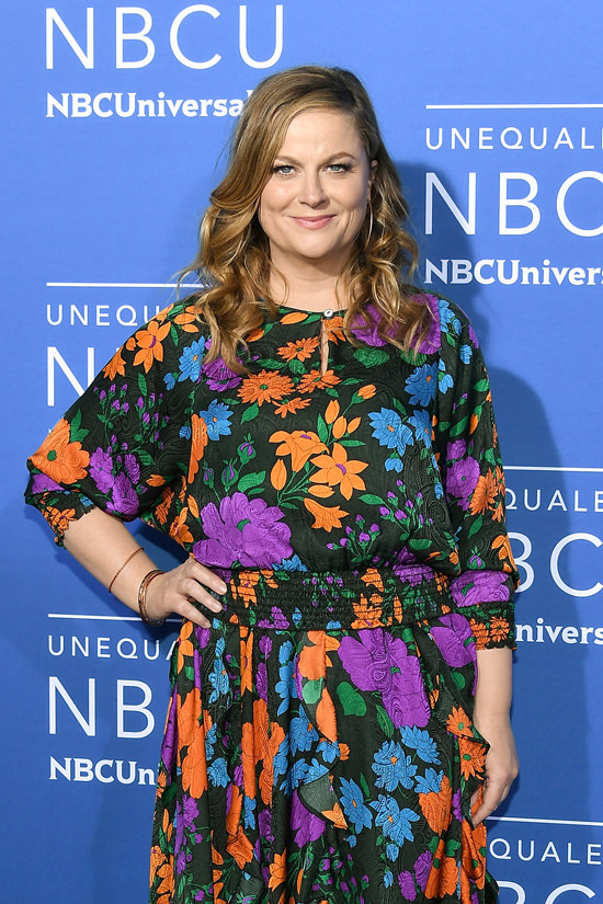 Amy Poehler At The 2017 Nbc Upfronts In Or Out Tom Lorenzo