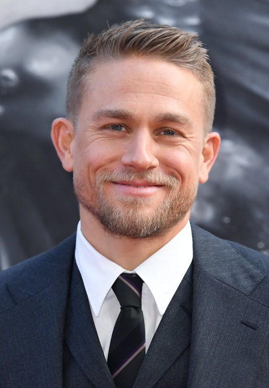 Charlie Hunnam Keeps it Tight at the 