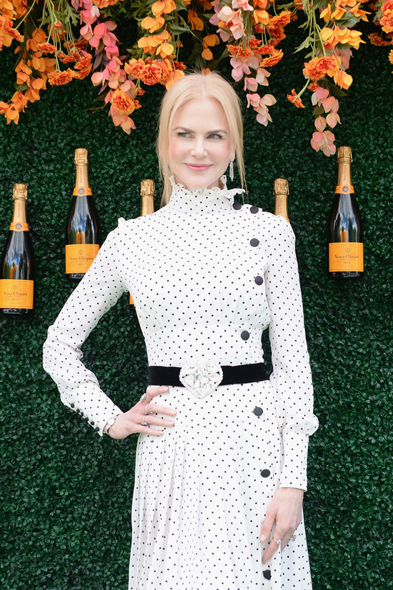 Nicole Kidman Shuts Our Mouths at the Veuve Clicquot Polo 