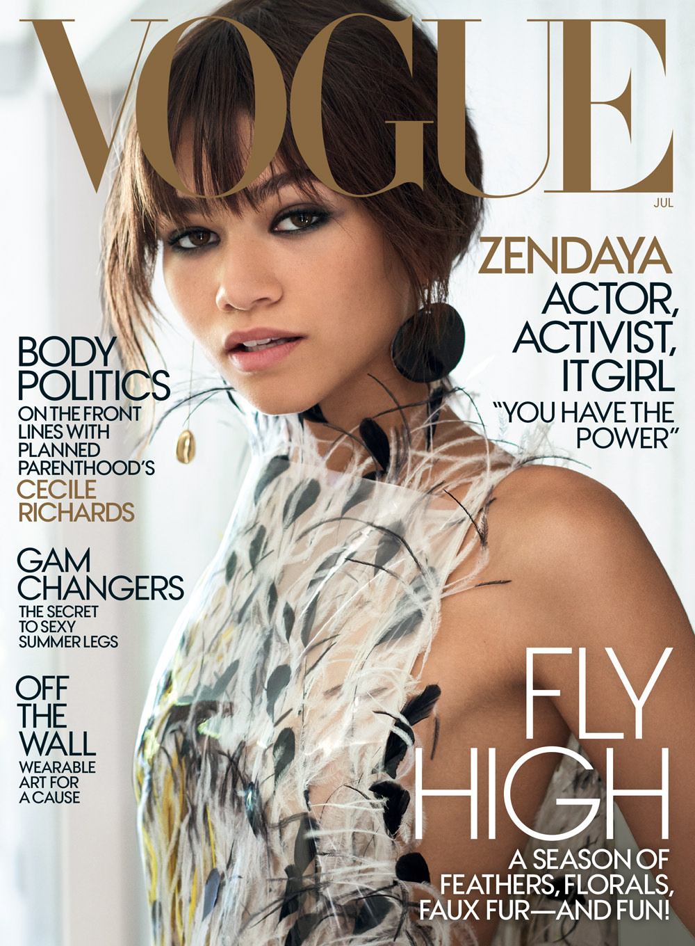 Zendaya Coleman Vogue July 2017 Cover Issue Fashion Tom Lorenzo Site 1 