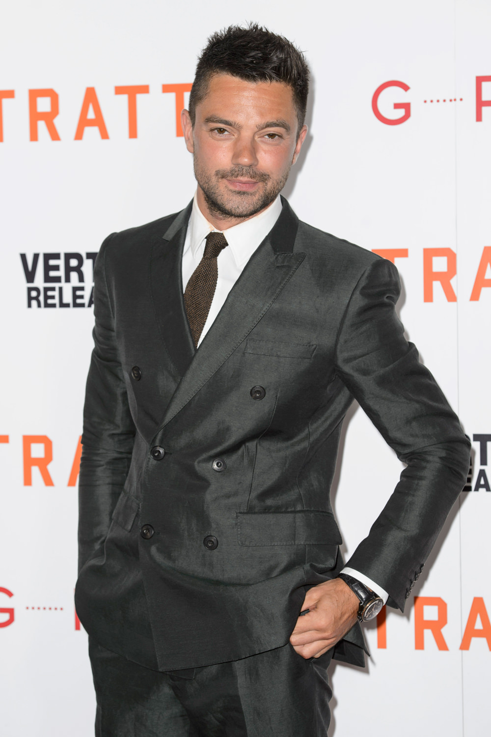 Dominic Cooper Grins And Bears It At The 