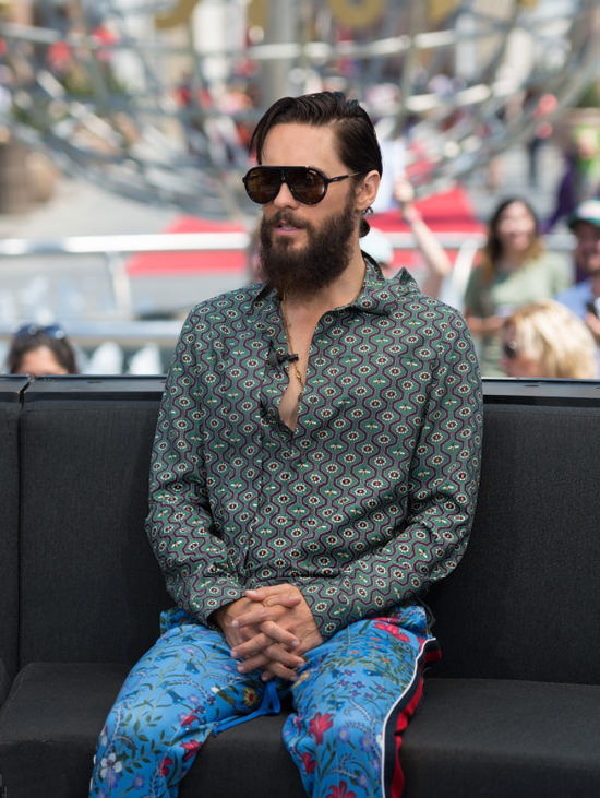 Jared Leto Clowns it Up in Gucci on 