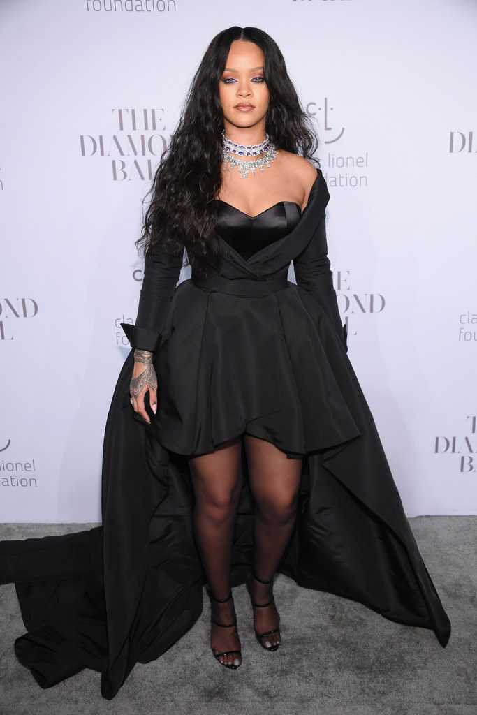 Rihanna Goes Dark at the Diamond Ball | Tom + Lorenzo